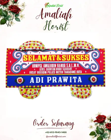 Papan Bunga Ucapan Selamat Cangkringturi